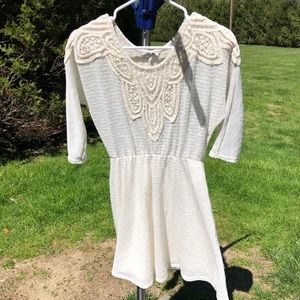 Charlotte Russe light sweater dress
